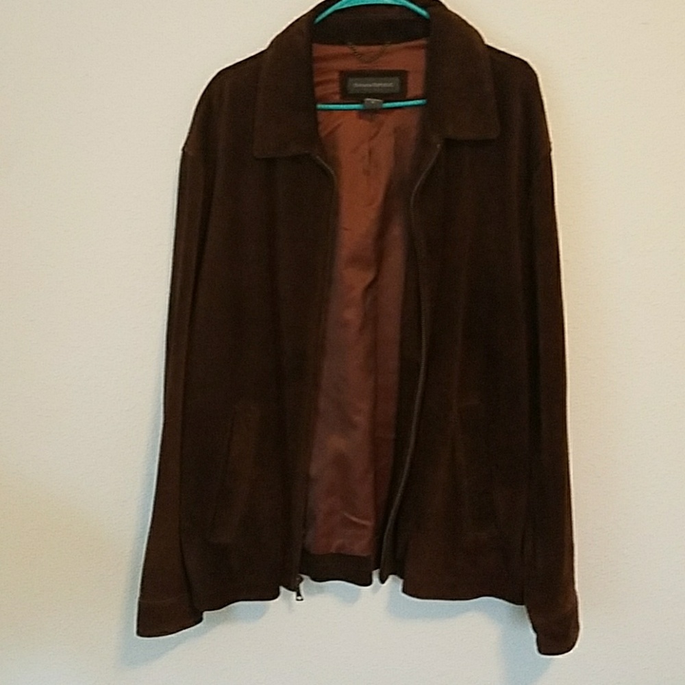 Banana republic XL heavy suede jacket